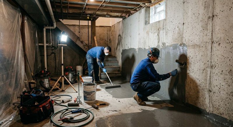 Basement Foundation Sealing in Fort Wayne, IN