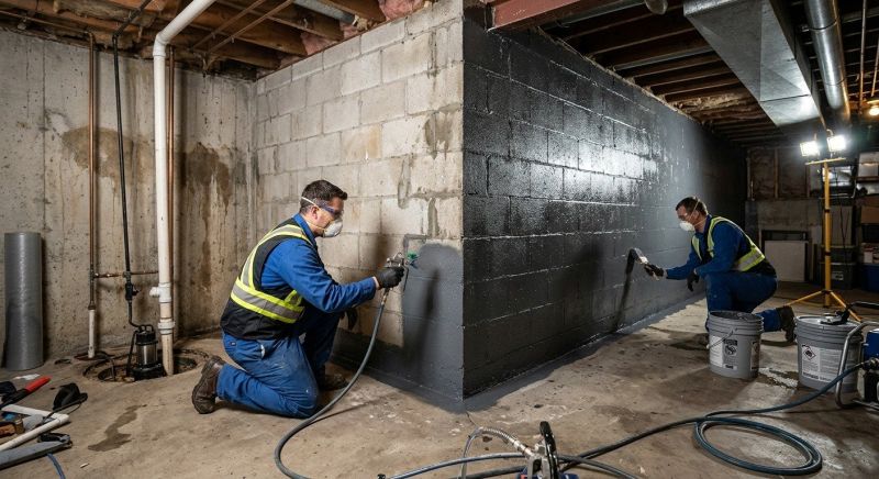 Basement Foundation Sealing in Fredericksburg, VA