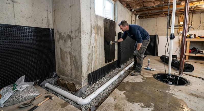 Basement Seepage Repair in Tampa, FL
