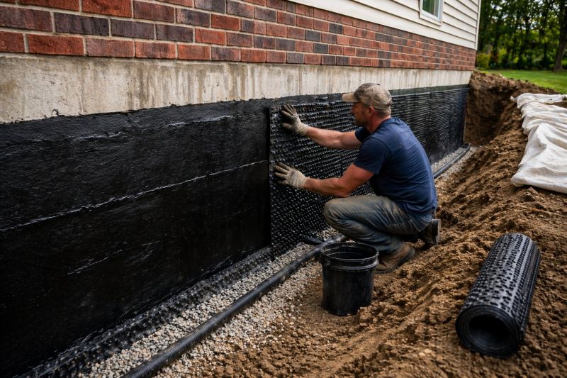 Basement Walls Waterproofing in Greenville, SC