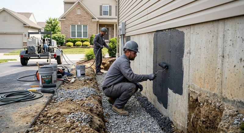 Brick Foundation Sealing in Fort Wayne, IN