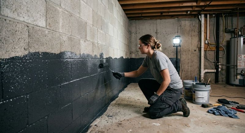 Cellar Waterproofing in Fredericksburg, VA