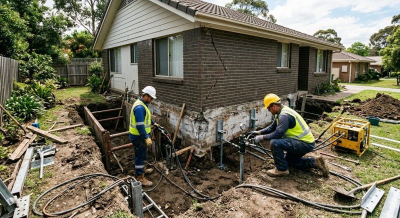Foundation Crack Repair in Greenville, SC