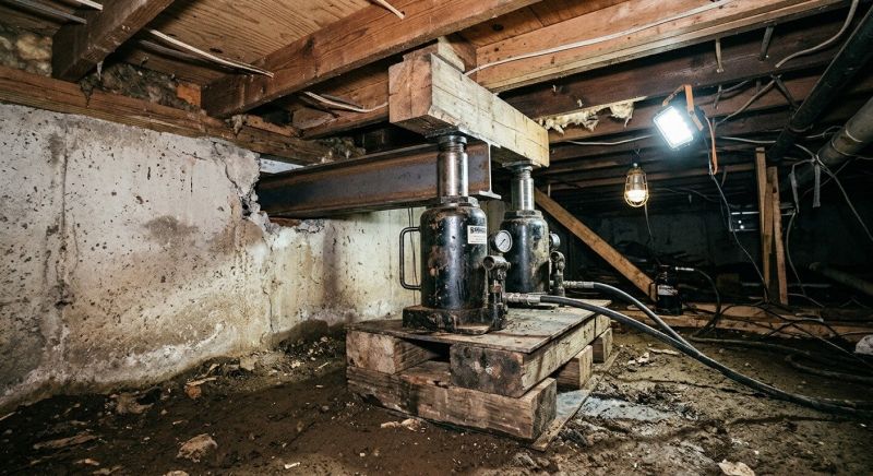 Foundation Jacking in Fort Collins, CO