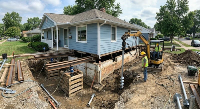 Foundation Renovation in Columbus, OH