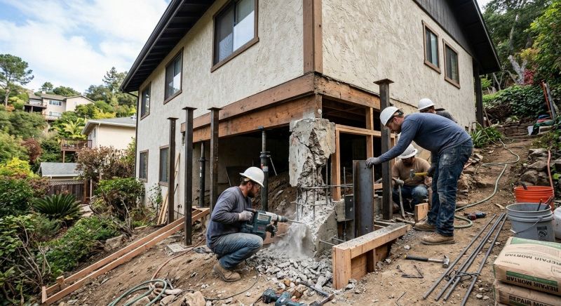 Foundation Underpinning in Tampa, FL