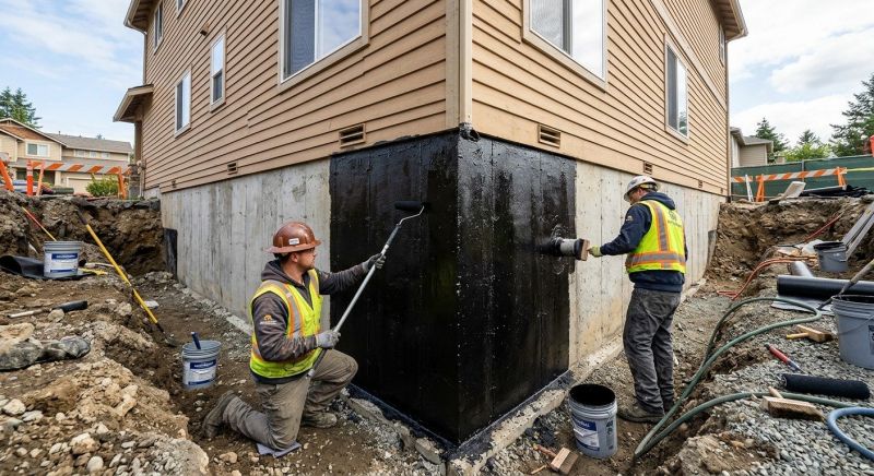 Foundation Waterproofing in Fredericksburg, VA