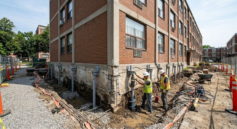 Helical Piers Installation in Sarasota, FL