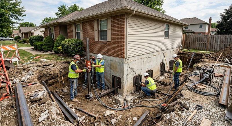 Residential Foundation Repair in Greenville, SC