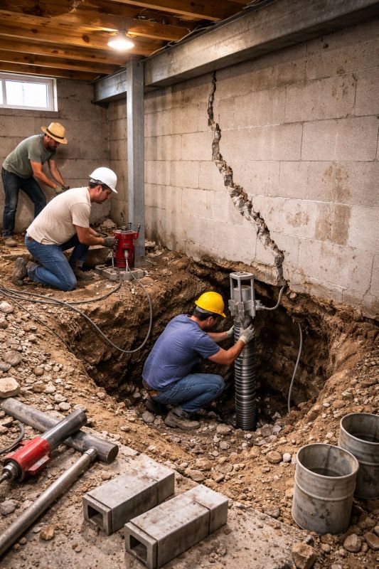 Structural Underpinning in Columbus, OH