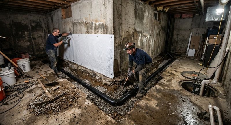 Wet Basement Repair in Sarasota, FL