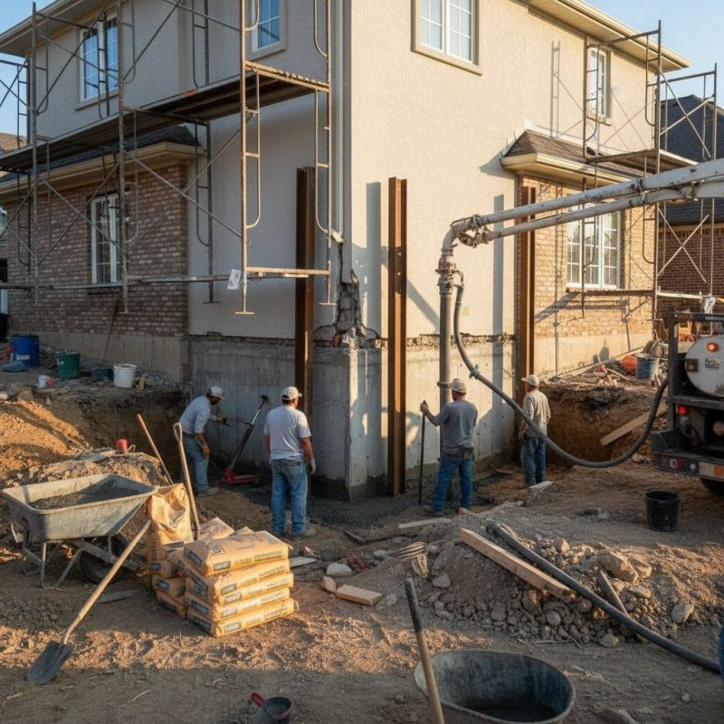 Local Commercial Foundation Repair pros at work
