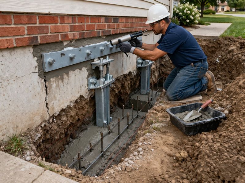 Exterior Foundation Repair in Sarasota, FL