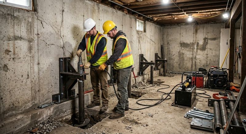 Foundation Stabilizing in Greenville, SC